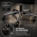 Silla de Oficina Ergonómica de Malla Transpirable con Soporte Lumbar Ajustable