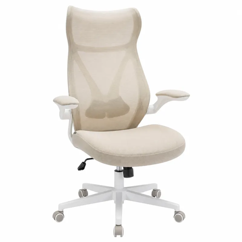 Silla de Oficina Ergonómica Minimalista Nórdica con Soporte Lumbar en Y
