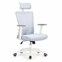 Silla de Escritorio Ergonómica con Respaldo de Malla y Cabecero Ajustable