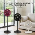 Ventilador de Circulación de Aire KRISHNA de 80W con 3 Velocidades
