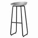 Taburete Alto de Cocina Minimalista y Ergonómico - Modelo Nordic Matte