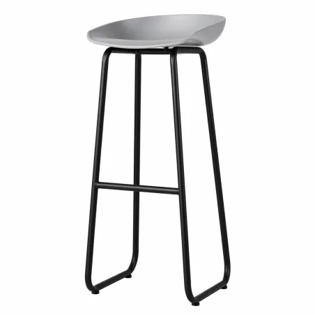 Taburete Alto de Cocina Minimalista y Ergonómico - Modelo Nordic Matte
