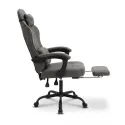 Silla Gaming Ergonómica Reclinable con Reposapiés Extensible y Cojines Premium PZDO