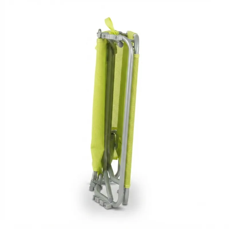 Tumbona de Playa Plegable y Reclinable con Asas de Transporte