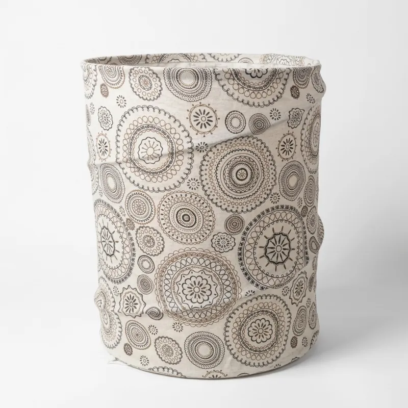 Cesta de Lavandería Plegable con Diseño Étnico Mandala  40x50cm