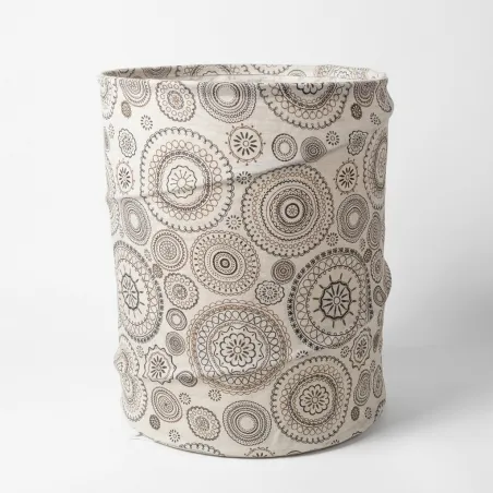 Cesta de Lavandería Plegable con Diseño Étnico Mandala  40x50cm