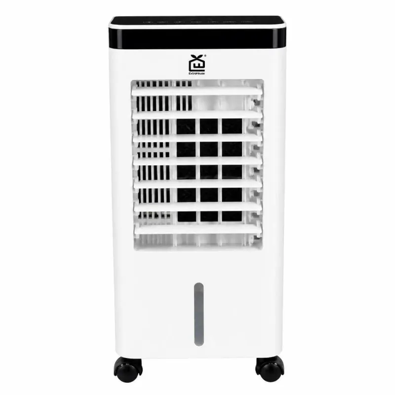 Climatizador Evaporativo Aire Acondicionado Portátil 65W con Mando y Panel Táctil ExtraHouse CF1205BR