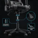 Silla Gaming Racing Ergonómica Reclinable con Cojines y Reposabrazos BY111